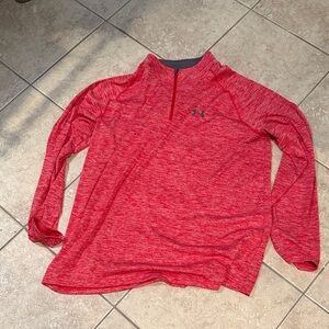 Under Armour Heathered Red Pullover